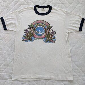 Rare Vintage 1984 New Orleans World's Fair Louisiana Exposition Ringer Tee
